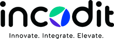Incodit Logo with tagline "Innovate. Integrate. Elevate."