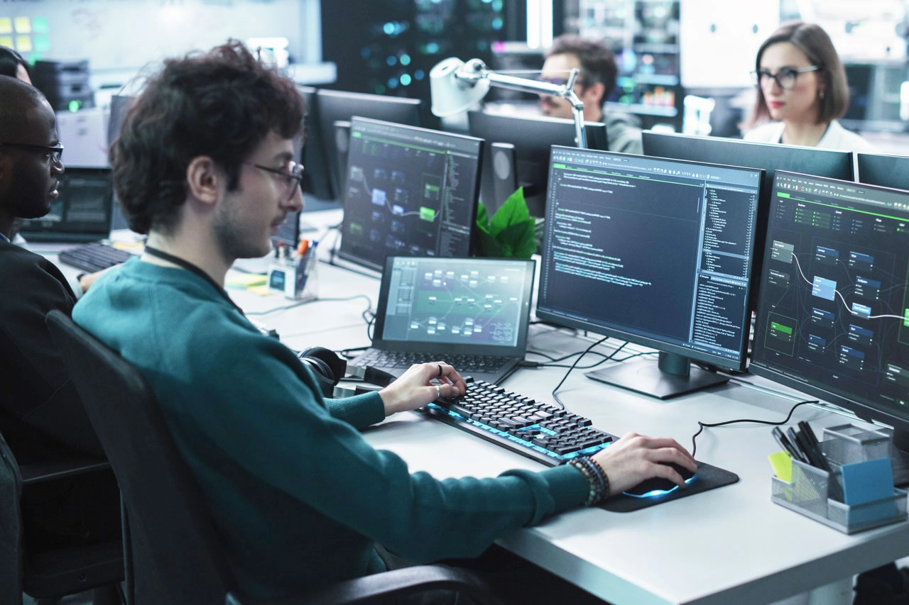 Workers Using Emerging Technologies