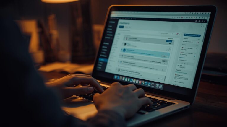 some one building a wordpress website